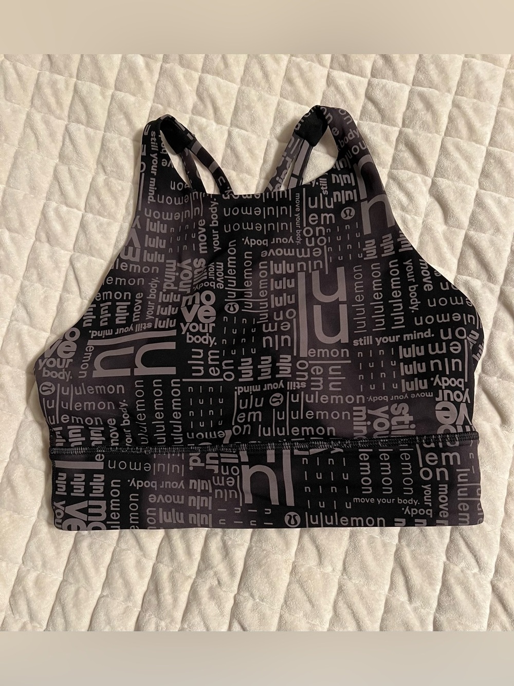 Lululemon Energy High-Neck Longline Bra
